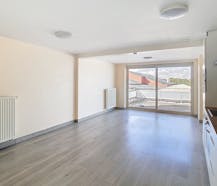 Duplex-appartement met 1 à 2 slaapkamers in centrum Poperige