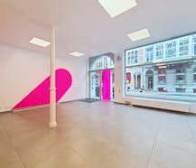 Lichtrijk handelspand (58 m²) te huur in centrum Gent