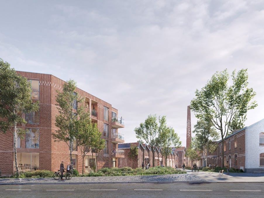 Showroom / kantoor van ca. 400 m² in project Walle Kortrijk