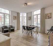 appartement d'une chambre avec vue sur la mer à Blankenberge
