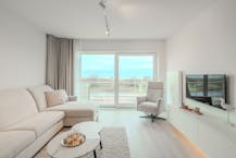 Prachtig gerenoveerd appartement met frontaal zeezicht!