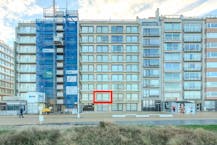 Prachtig gerenoveerd appartement met frontaal zeezicht!