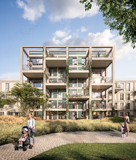 Nieuwbouw 3 slaapkamer appartement met terrassen te Brugge