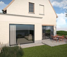 Unieke bouwgrond (900m²) te koop in Tiegem