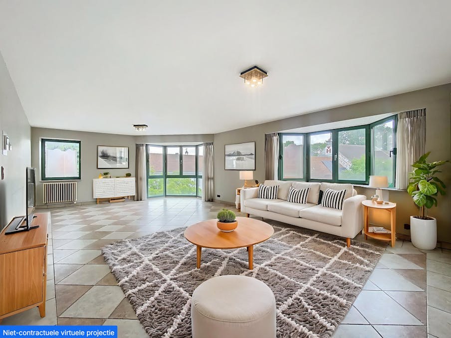 Drie slaapkamer appartement in het centrum van Aalter