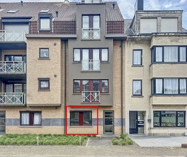 Appartement met 1 slaapkamer en autostaanplaats te huur in Koksijde
