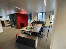 Kantoorruimtes in het nieuwbouwproject Forum te Gent