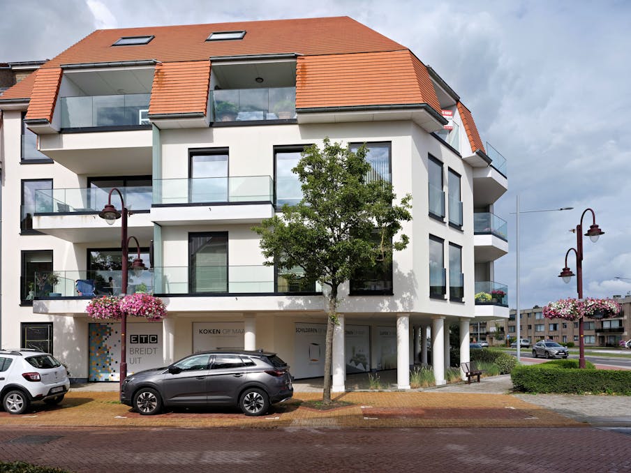 Nieuwbouw Casco handelsruimtes te Wenduine