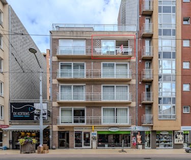 Centraal gelegen appartement met twee slaapkamers te koop op topligging!