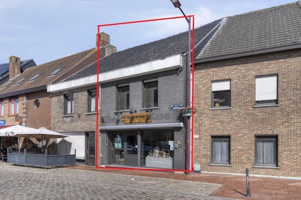 Handelspand met woonst te koop Ruiselede
