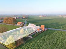 Halfopen bebouwing met 4 slaapkamers en garage in Langemark