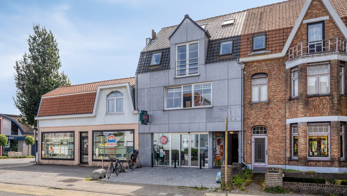 Opbrengsteigendom in centrum Assebroek