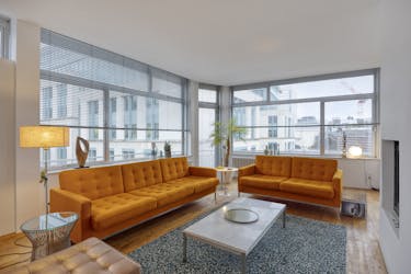 Penthouse te Brussel nabij de Brouckèreplein en Begijnhof