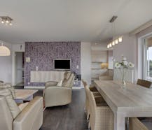 Appartement met 3 slaapkamers en garage vlakbij zee in Sint-Idesbald