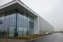 Nog op te richten logistiek magazijn in de Gentse haven