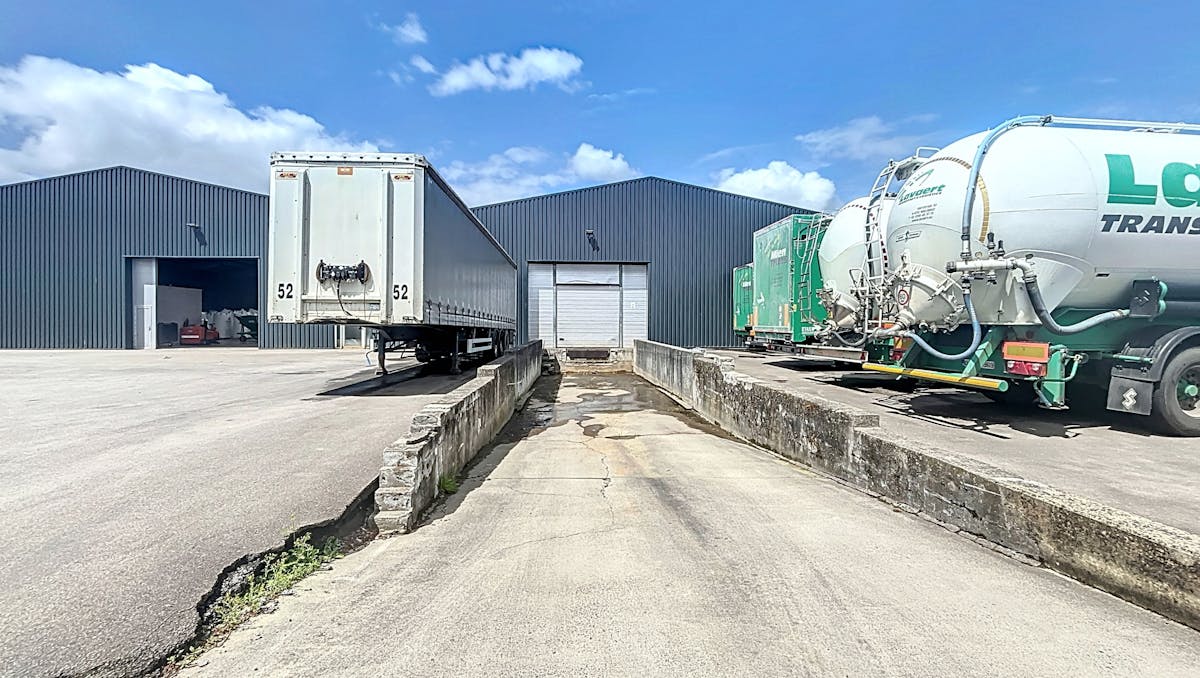 Magazijn van ca. 3.000 m² te huur regio Wielsbeke