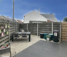 Huisje met 2 slaapkamers en terras in centrum Poperinge