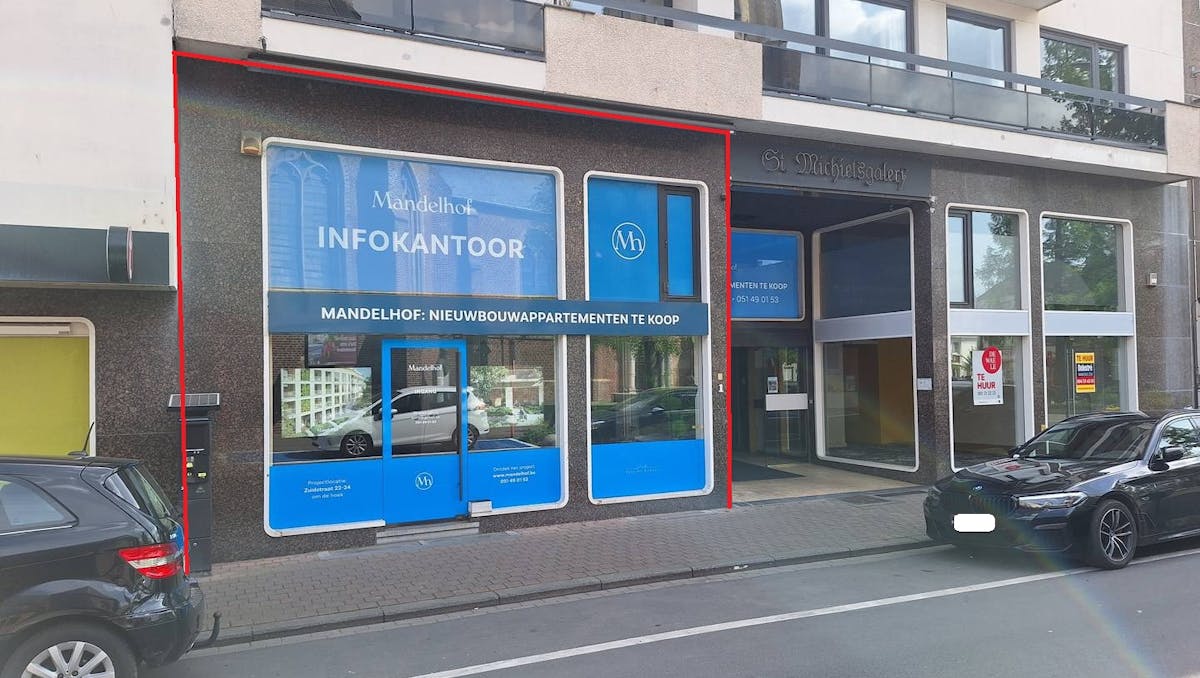 Kantoorruimte  te koop van ca. 160m² in centrum Roeselare