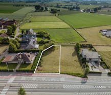 Mooi perceel bouwgrond (859 m²) te koop Bellegem