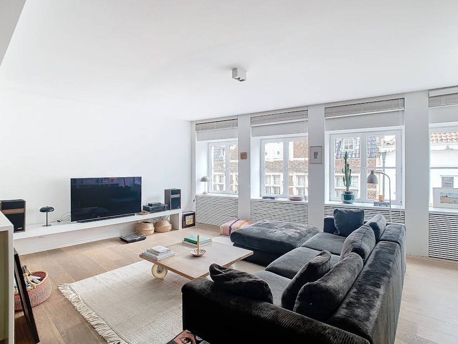 Appartement met 2 slaapkamers te huur in centrum Brugge 