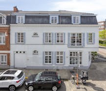 Karaktervolle driegevelwoning met commerciële ruimte in hartje Vilvoorde