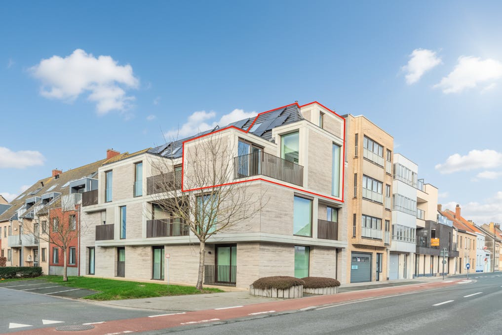 Prachtig 2-slaapkamer appartement (2023) met ruim terras !