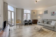 Duplex appartement met zeezicht in Blankenberge