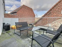 Appartement met 2 slaapkamers en terras te Izegem.