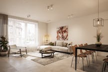 Nieuw 1-slaapkamerappartement te koop in residentie Greenscape