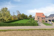 Rustig gelegen bouwgrond met vrij zicht op een riant perceel voor open bebouwing te koop