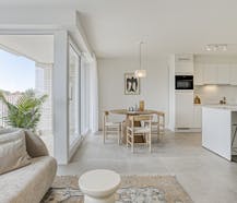 Nieuwbouwappartement met 2 kamers en terras te koop in Ieper