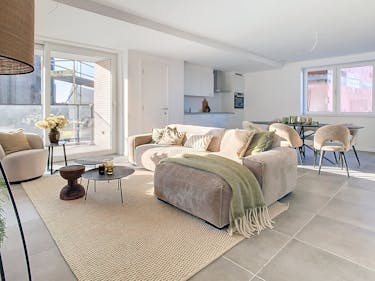 Dakappartement in centrum Staden met twee slaapkamers!