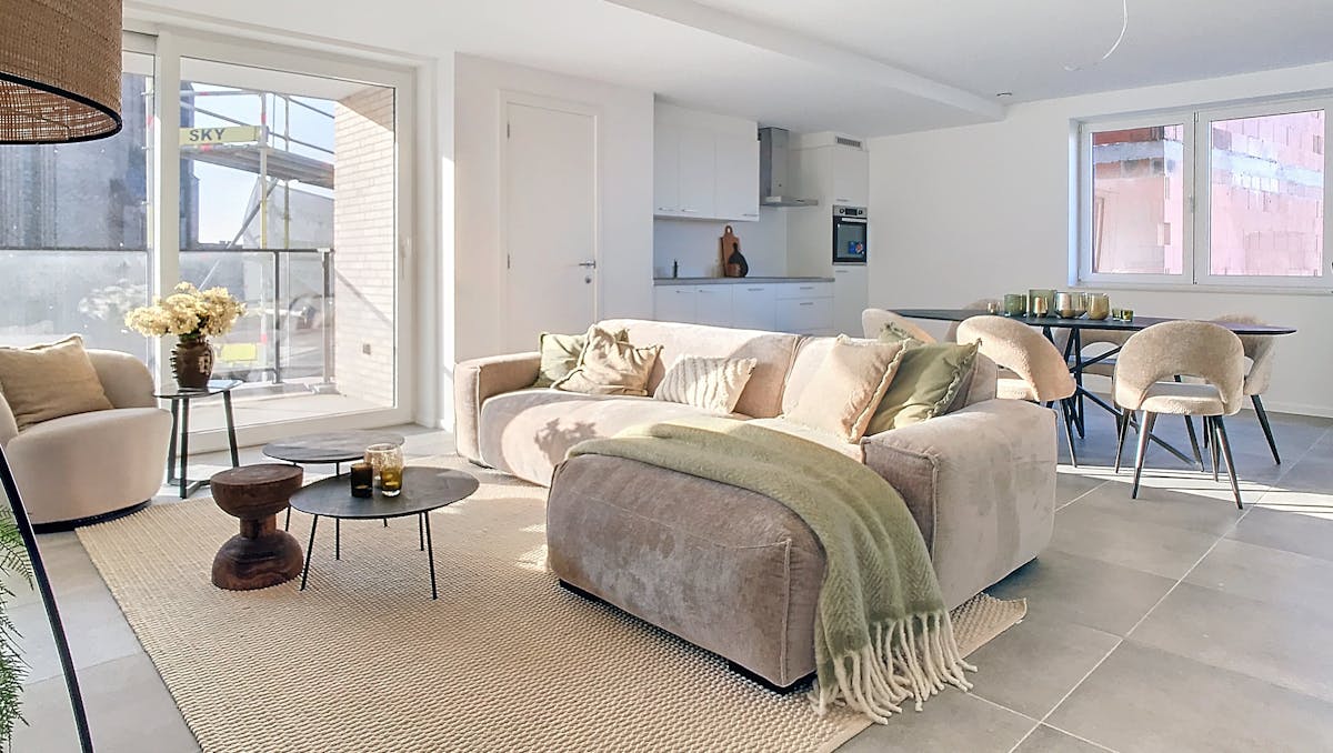 Dakappartement in centrum Staden met twee slaapkamers!