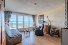 Studio met prachtig frontaal zeezicht te koop te Middelkerke