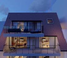 Nieuwbouwappartement met twee slaapkamers te koop in Middelkerke!