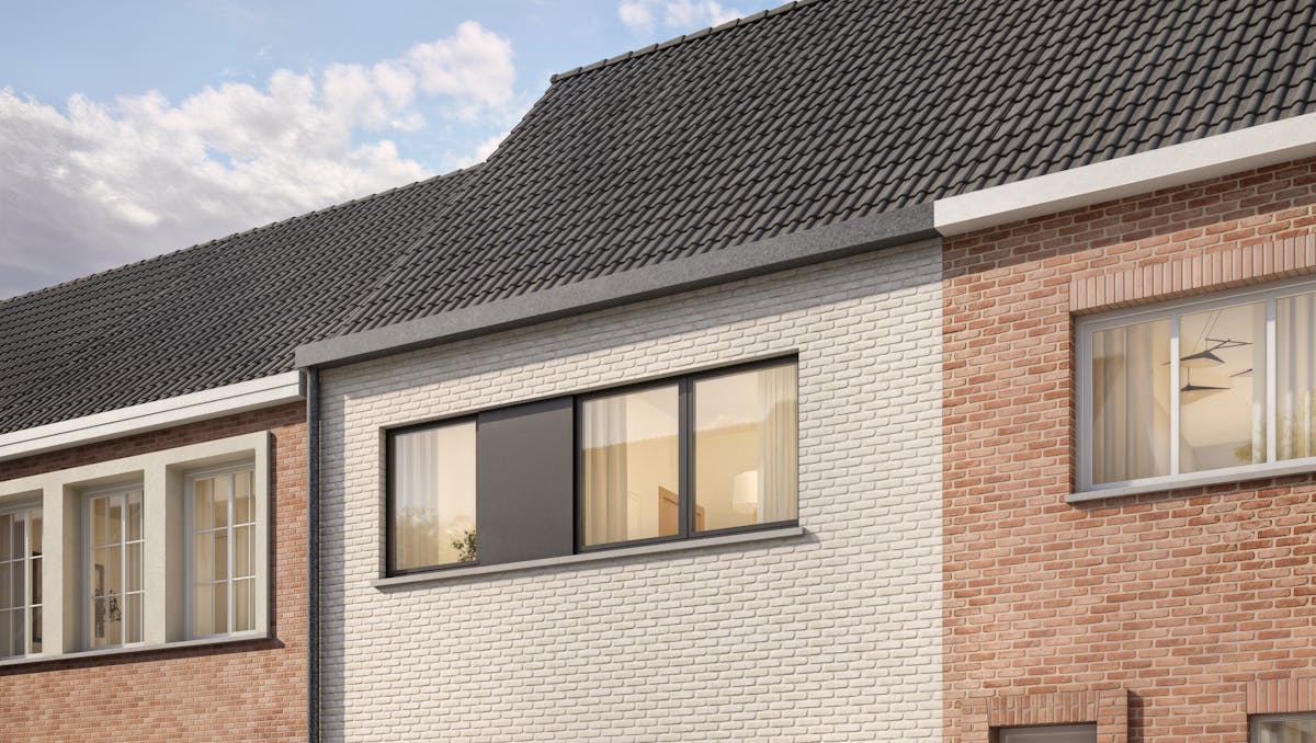 Nieuwbouwhuis met 3 slaapkamers in Oude Hoogweg te Sint-Kruis (Brugge)