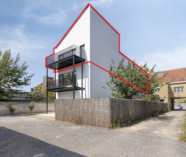 Appartement (121 m²) met 3 slaapkamers en terras in De Panne