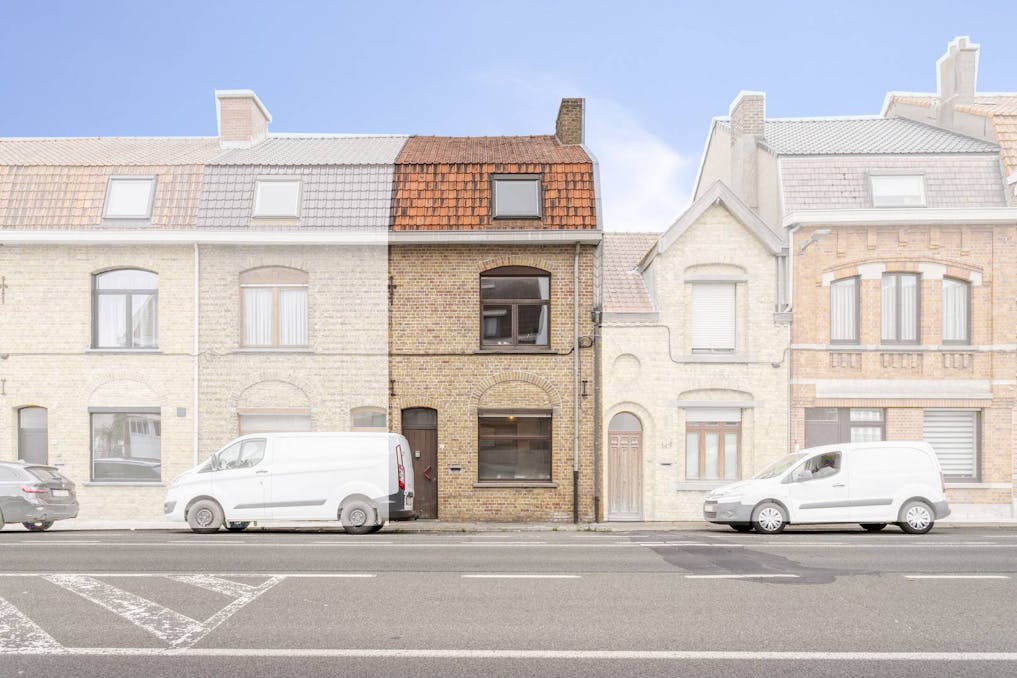 Huis te koop in Ieper met 4 kamers, tuin en garage 