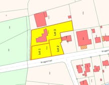 Mooi perceel (bouw)grond (1291m²) te koop in Menen