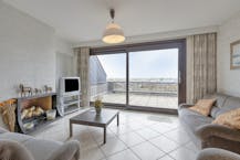 Penthouse te koop in Blankenberge met zeer ruim zonneterras