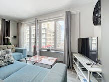 Appartement te huur met twee slaapkamers te Nieuwpoort-Bad.