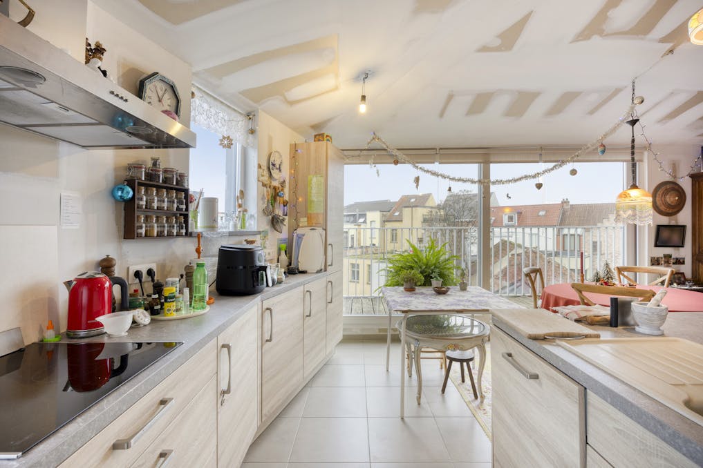 Dakappartement te koop in Gent met groot terras