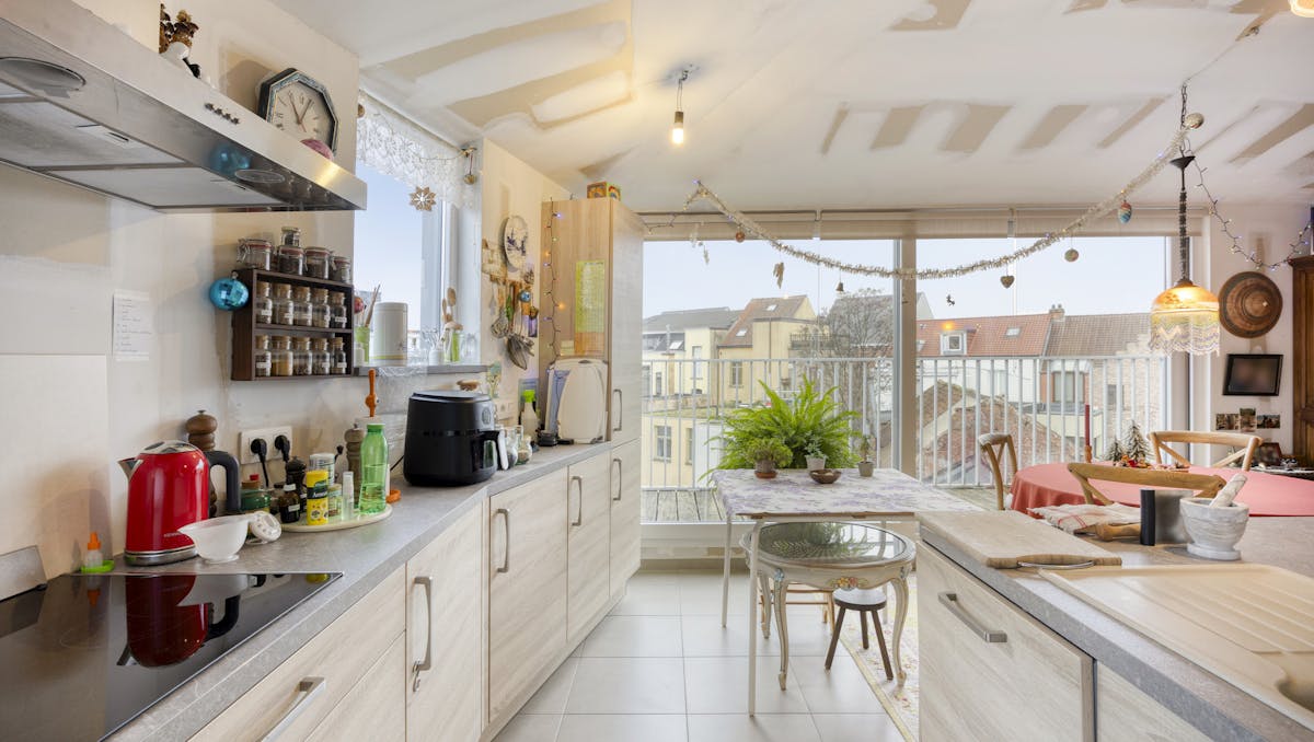 Dakappartement te koop in Gent met groot terras