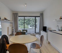 Gerenoveerde studio met terras te koop in Antwerpen