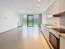 Eénslaapkamer appartement te huur met tuin in Wolvertem