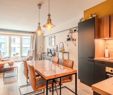 Modern 1-slaapkamerappartement temidden Oostende