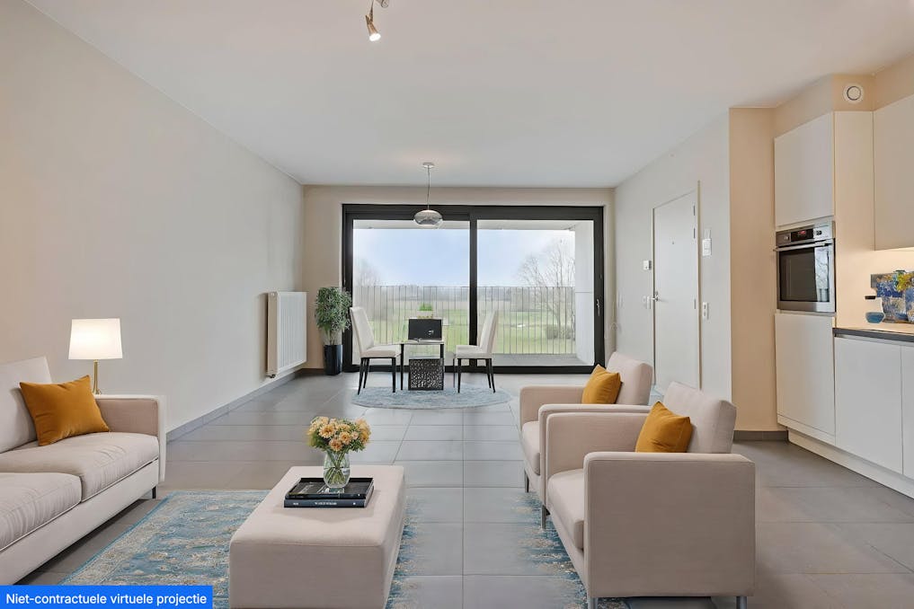 Energiezuinig appartement te koop in Oostrozebeke.