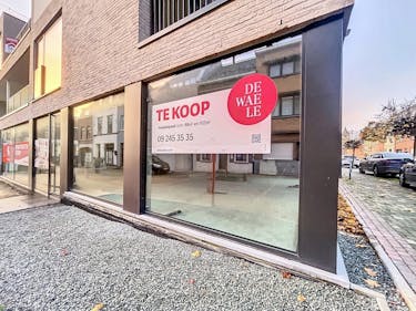 Nieuwbouw handelsruimten (88 - 190 m²) te koop in Aalst