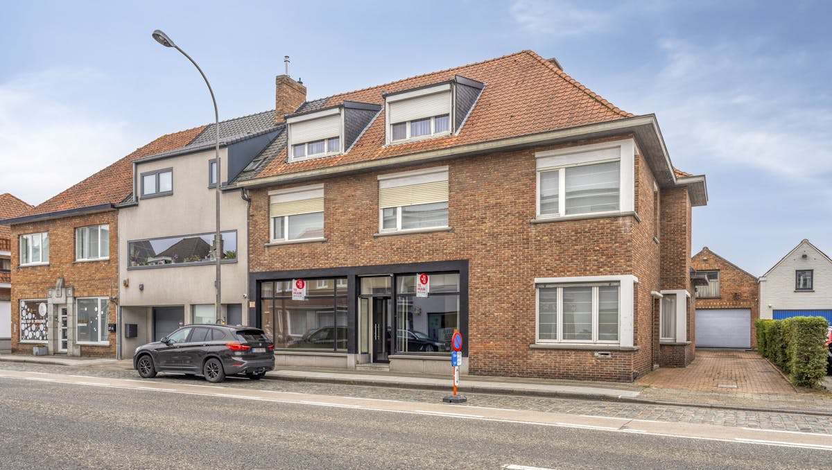 Handelspand met magazijn te huur Loppem