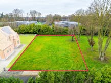 Uniek residentieel perceel 1.045m² in Ieper
